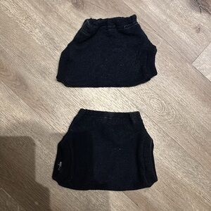 2 Upcycled wool covers (just the dark blue)